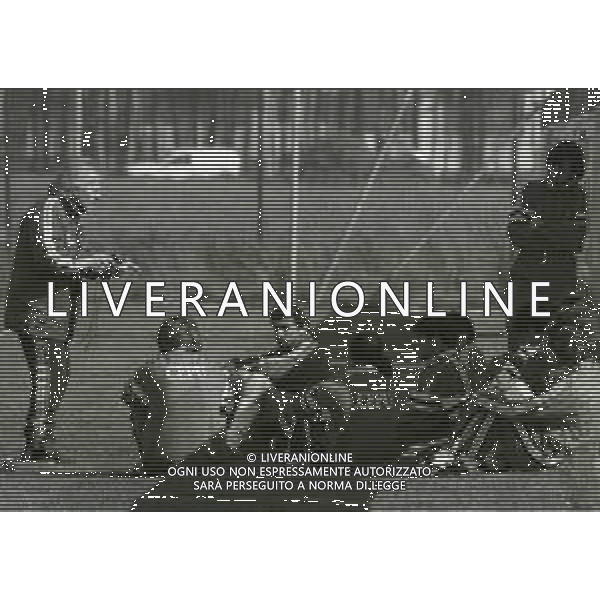 1997 PERUGIA CONFERENZA E PRIMO ALLENAMENTO NAVIO SCALA AL PERUGIA CALCIO NELLA FOTO NEVIO SCALA AG ALDO LIVERANI SAS