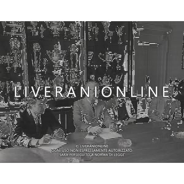 1979-1980 RETROSPETTIVA GIANCARLO BELTRAMI DIRETTORE SPORTIVO INTER NELLA FOTO GIANCARLO BELTRAMI CON IL PRESIDENTE DELL\'INTER IVANOE FRAIZZOLI SANDRO MAZZOLA E EUGENIO BERSELLINI AG ALDO LIVERANI SAS