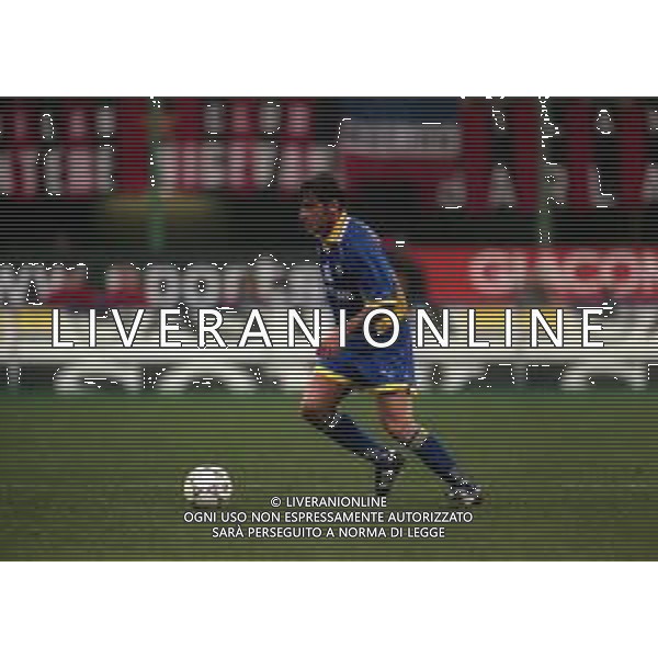 18-02-1998 MILANO- COPPA ITALIA TIM MILAN PARMA 0-0 NELLA FOTO MASSIMO CRIPPA AG ALDO LIVERANI SAS