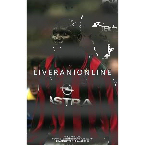 18-02-1998 MILANO- COPPA ITALIA TIM MILAN PARMA 0-0 NELLA FOTO GEORGE WEAH AG ALDO LIVERANI SAS
