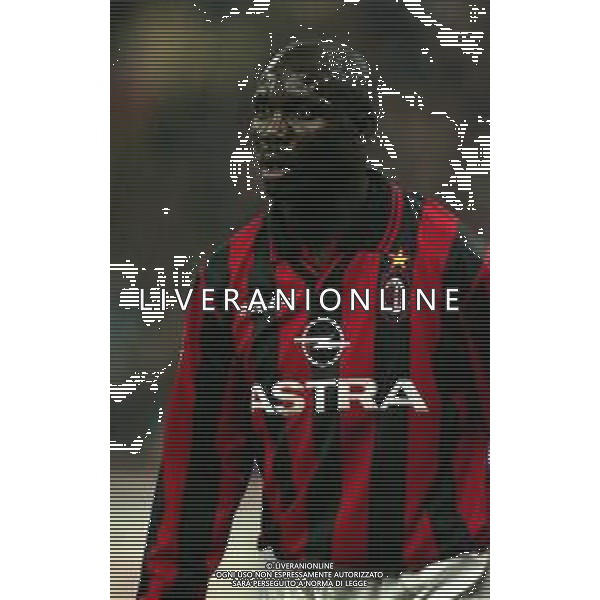 18-02-1998 MILANO- COPPA ITALIA TIM MILAN PARMA 0-0 NELLA FOTO GEORGE WEAH AG ALDO LIVERANI SAS