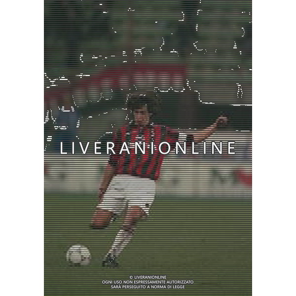 18-02-1998 MILANO- COPPA ITALIA TIM MILAN PARMA 0-0 NELLA FOTO DEMETRIO ALBERTINI AG ALDO LIVERANI SAS