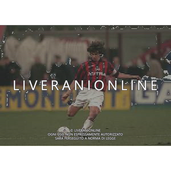 18-02-1998 MILANO- COPPA ITALIA TIM MILAN PARMA 0-0 NELLA FOTO DEMETRIO ALBERTINI AG ALDO LIVERANI SAS