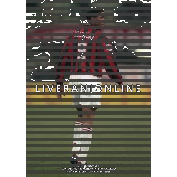 18-02-1998 MILANO- COPPA ITALIA TIM MILAN PARMA 0-0 NELLA FOTO PATRICK KLUIVERT AG ALDO LIVERANI SAS