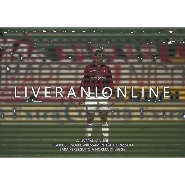 18-02-1998 MILANO- COPPA ITALIA TIM MILAN PARMA 0-0 NELLA FOTO SAMIR BELOUFA AG ALDO LIVERANI SAS