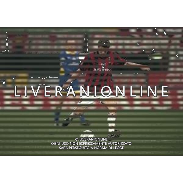 18-02-1998 MILANO- COPPA ITALIA TIM MILAN PARMA 0-0 NELLA FOTO ZVONIMIR BOBAN AG ALDO LIVERANI SAS