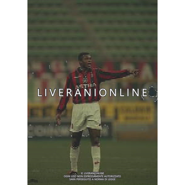 18-02-1998 MILANO- COPPA ITALIA TIM MILAN PARMA 0-0 NELLA FOTO MARCEL DESAILLY AG ALDO LIVERANI SAS