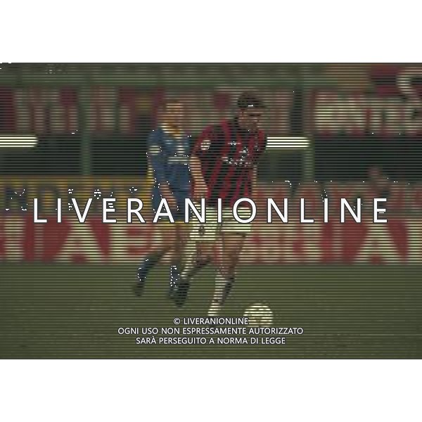 18-02-1998 MILANO- COPPA ITALIA TIM MILAN PARMA 0-0 NELLA FOTO ZVONIMIR BOBAN AG ALDO LIVERANI SAS