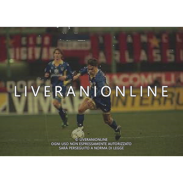 18-02-1998 MILANO- COPPA ITALIA TIM MILAN PARMA 0-0 NELLA FOTO ENRICO CHIESA AG ALDO LIVERANI SAS