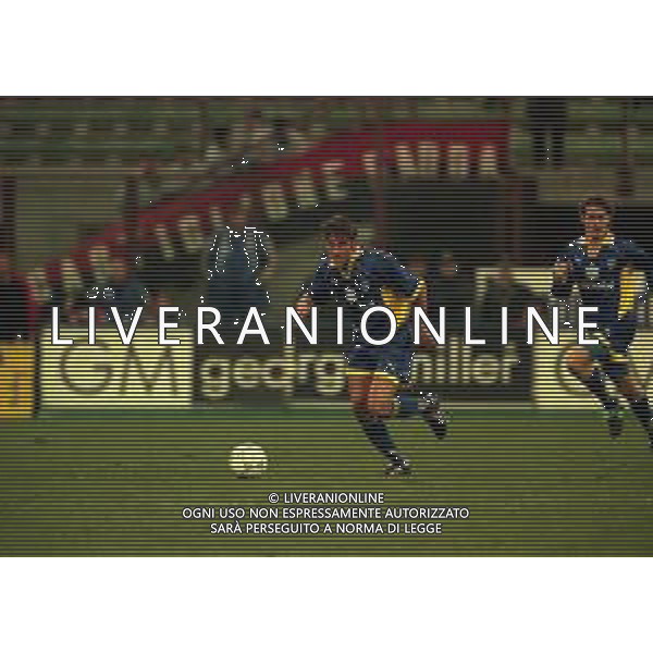 18-02-1998 MILANO- COPPA ITALIA TIM MILAN PARMA 0-0 NELLA FOTO MASSIMO CRIPPA AG ALDO LIVERANI SAS