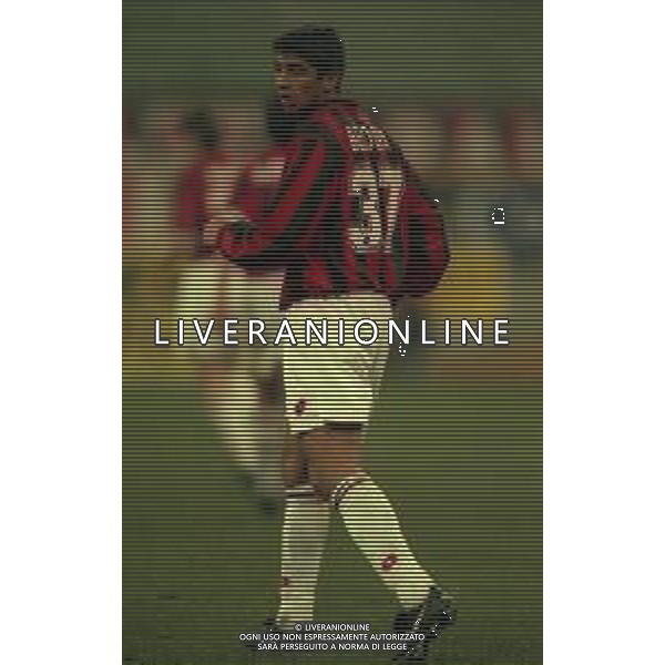 18-02-1998 MILANO- COPPA ITALIA TIM MILAN PARMA 0-0 NELLA FOTO SAMIR BELOUFA AG ALDO LIVERANI SAS