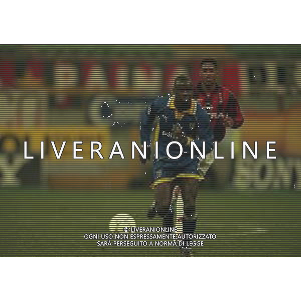 18-02-1998 MILANO- COPPA ITALIA TIM MILAN PARMA 0-0 NELLA FOTO LILIAN THURAM AG ALDO LIVERANI SAS