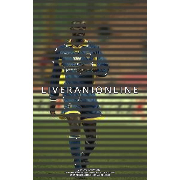 18-02-1998 MILANO- COPPA ITALIA TIM MILAN PARMA 0-0 NELLA FOTO LILIAN THURAM AG ALDO LIVERANI SAS