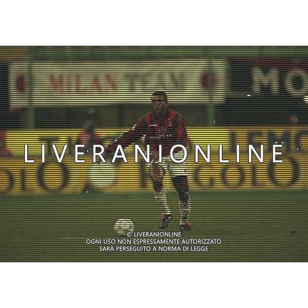 18-02-1998 MILANO- COPPA ITALIA TIM MILAN PARMA 0-0 NELLA FOTO MARCEL DESAILLY AG ALDO LIVERANI SAS