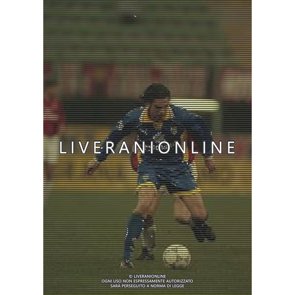 18-02-1998 MILANO- COPPA ITALIA TIM MILAN PARMA 0-0 NELLA FOTO STEFANO FIORE AG ALDO LIVERANI SAS