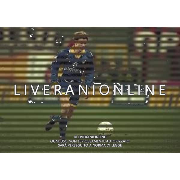 18-02-1998 MILANO- COPPA ITALIA TIM MILAN PARMA 0-0 NELLA FOTO JESPER BLOMQVIST AG ALDO LIVERANI SAS