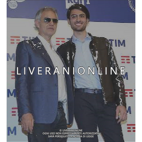 69mo Festival della Canzone Italiana Sanremo 2019 - Photocall Sanremo (Imperia) - 05.02.2019 Nella Foto: Andrea e Matteo Bocelli /Ph.Vitez-Ag. Aldo Liverani