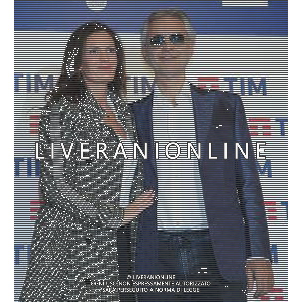 69mo Festival della Canzone Italiana Sanremo 2019 - Photocall Sanremo (Imperia) - 05.02.2019 Nella Foto: Andrea Bocelli e Veronica Berti /Ph.Vitez-Ag. Aldo Liverani