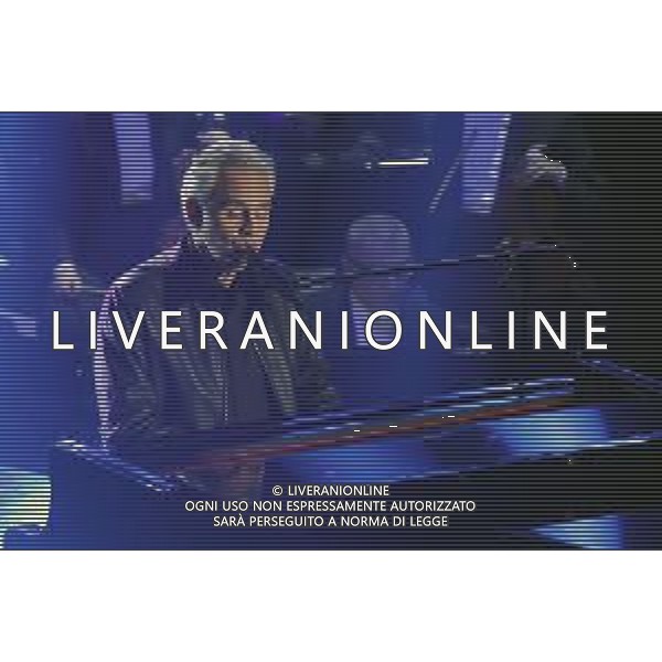 69mo Festival della Canzone Italiana Sanremo 2019 - Prima Serata Sanremo (Imperia) - 05.02.2019 Nella Foto: Andrea Bocelli /Ph.Vitez-Ag. Aldo Liverani
