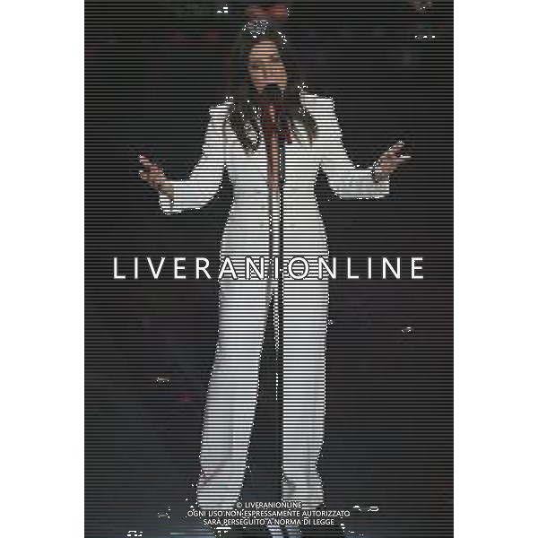 69mo Festival della Canzone Italiana Sanremo 2019 - Prima Serata Sanremo (Imperia) - 05.02.2019 Nella Foto: Paola Turci /Ph.Vitez-Ag. Aldo Liverani