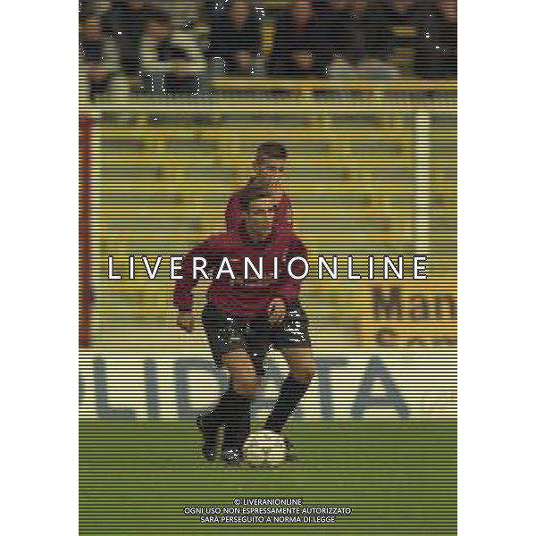 09-11-1997 CESENA-CAMPIONATO DI CALCIO SERIE C1 CESENA LIVORNO 4-0 NELLA FOTO CHRISTIAN SCALZO AG ALDO LIVERANI SAS