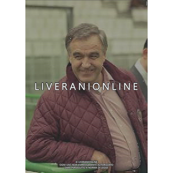 09-11-1997 CESENA-CAMPIONATO DI CALCIO SERIE C1 CESENA LIVORNO 4-0 NELLA FOTO CLAUDIO ACHILLI PRESIDENTE LIVORNO CALCIO AG ALDO LIVERANI SAS