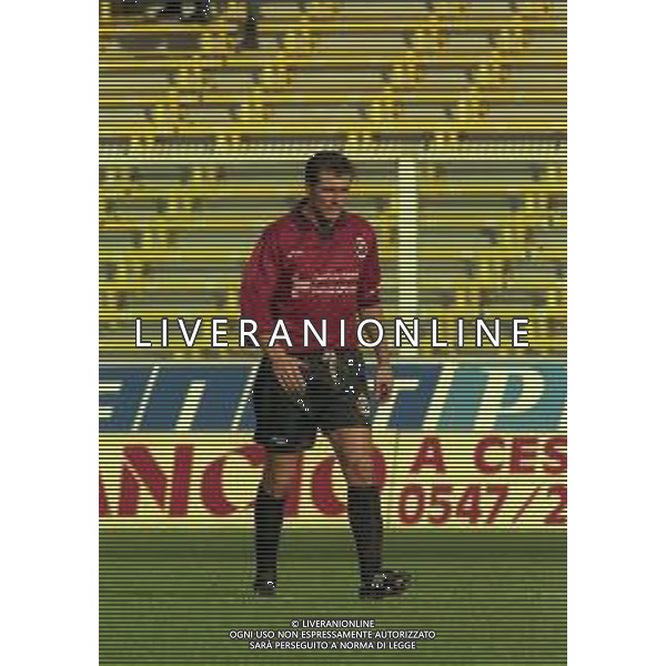 09-11-1997 CESENA-CAMPIONATO DI CALCIO SERIE C1 CESENA LIVORNO 4-0 NELLA FOTO ENIO BONALDI AG ALDO LIVERANI SAS