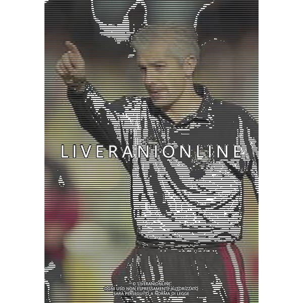 09-11-1997 CESENA-CAMPIONATO DI CALCIO SERIE C1 CESENA LIVORNO 4-0 NELLA FOTO PAOLO STRINGARA ALLENATORE LIVORNO CALCIO AG ALDO LIVERANI SAS