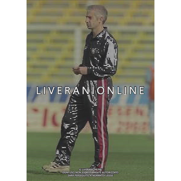 09-11-1997 CESENA-CAMPIONATO DI CALCIO SERIE C1 CESENA LIVORNO 4-0 NELLA FOTO PAOLO STRINGARA ALLENATORE LIVORNO CALCIO AG ALDO LIVERANI SAS