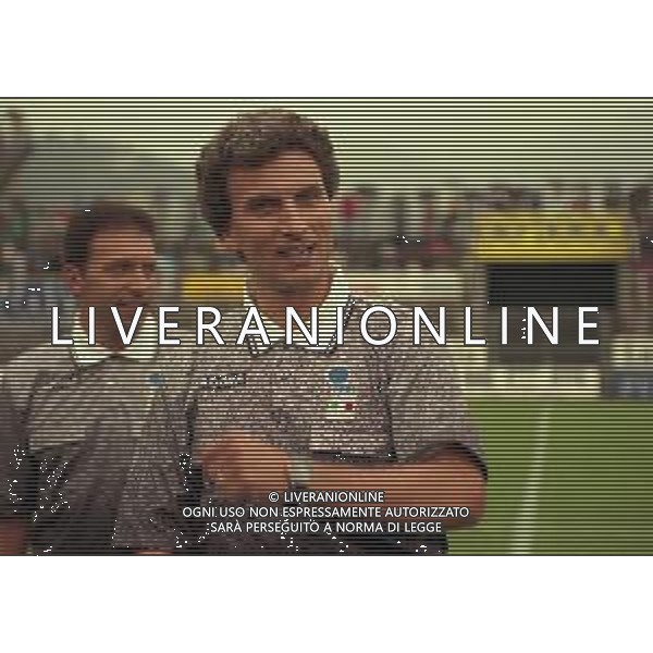 17-08-1997 COMO- COPPA ITALIA COMO TORINO 4-2 NELLA FOTO ARBITRO SALVATORE RACALBUTO AG ALDO LIVERANI SAS