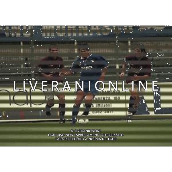 17-08-1997 COMO- COPPA ITALIA COMO TORINO 4-2 NELLA FOTO MARCO FERRANTE -RUGGIERO RADICE-CLAUDIO BONOMI AG ALDO LIVERANI SAS