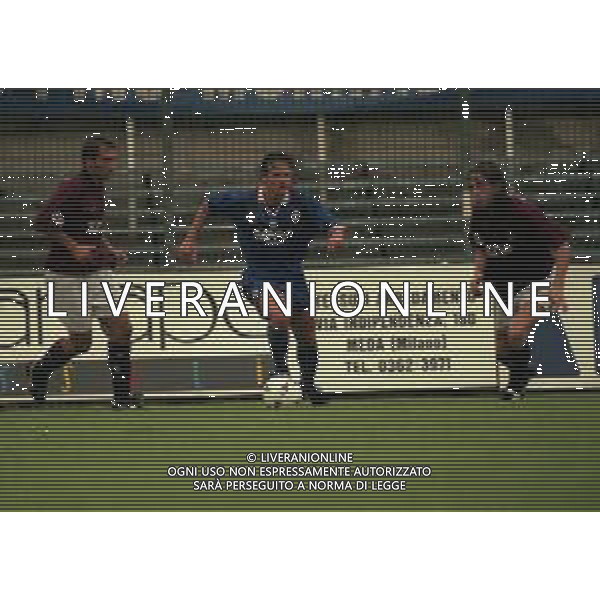 17-08-1997 COMO- COPPA ITALIA COMO TORINO 4-2 NELLA FOTO MARCO FERRANTE -RUGGIERO RADICE-CLAUDIO BONOMI AG ALDO LIVERANI SAS