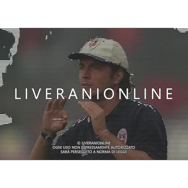 17-08-1997 COMO- COPPA ITALIA COMO TORINO 4-2 NELLA FOTO MARIO BERETTA ALLENATORE COMO CALCIO AG ALDO LIVERANI SAS