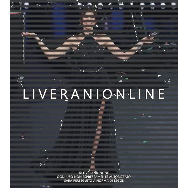 69mo Festival della Canzone Italiana Sanremo 2019 - Quarta Serata Sanremo (Imperia) - 08.02.2019 Nella Foto: Virginia Raffaele /Ph.Vitez-Ag. Aldo Liverani