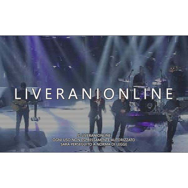 69mo Festival della Canzone Italiana Sanremo 2019 - Quarta Serata Sanremo (Imperia) - 08.02.2019 Nella Foto: Ex-Otago con Jack Savoretti /Ph.Vitez-Ag. Aldo Liverani
