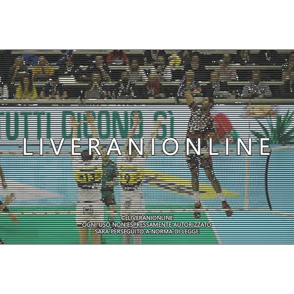 CASALECCHIO DI RENO 09 02 2019 FINALI COPPA ITALIA PALLAVOLO MASCHILE SIR SAFETY CONAD PERUGIA-AZIMUT LEO SHOES MODENA NELLA FOTO LEON VENERO WILFREDO FOTO GIANNI SANNA-AG ALDOL IVERANI SAS