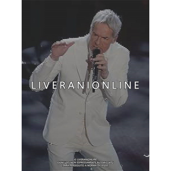 69mo Festival della Canzone Italiana Sanremo 2019 - Quinta Serata Sanremo (Imperia) - 09.02.2019 Nella Foto: Claudio Baglioni /Ph.Vitez-Ag. Aldo Liverani
