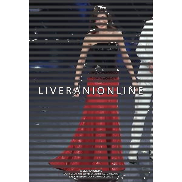 69mo Festival della Canzone Italiana Sanremo 2019 - Quinta Serata Sanremo (Imperia) - 09.02.2019 Nella Foto: Virginia Raffaele /Ph.Vitez-Ag. Aldo Liverani