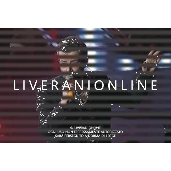 69mo Festival della Canzone Italiana Sanremo 2019 - Quinta Serata Sanremo (Imperia) - 09.02.2019 Nella Foto: Daniele Silvestri con rancore /Ph.Vitez-Ag. Aldo Liverani