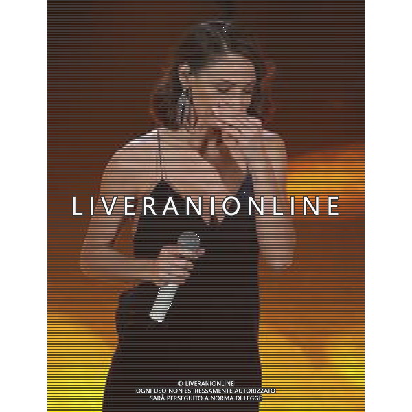 69mo Festival della Canzone Italiana Sanremo 2019 - Quinta Serata Sanremo (Imperia) - 09.02.2019 Nella Foto: Anna Tatangelo /Ph.Vitez-Ag. Aldo Liverani