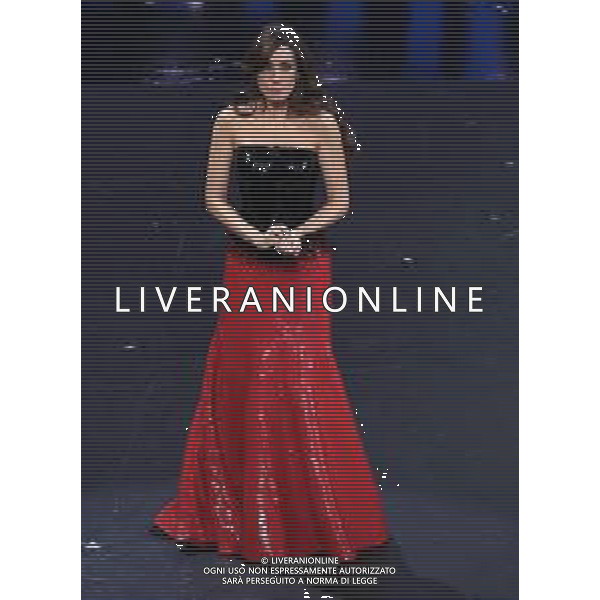 69mo Festival della Canzone Italiana Sanremo 2019 - Quinta Serata Sanremo (Imperia) - 09.02.2019 Nella Foto: Virginia Raffaele /Ph.Vitez-Ag. Aldo Liverani