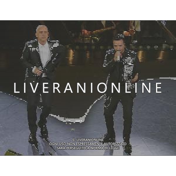69mo Festival della Canzone Italiana Sanremo 2019 - Quinta Serata Sanremo (Imperia) - 09.02.2019 Nella Foto: Eros Ramazzotti Luis Fonsi /Ph.Vitez-Ag. Aldo Liverani
