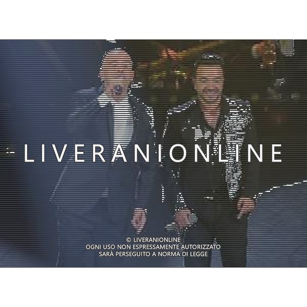 69mo Festival della Canzone Italiana Sanremo 2019 - Quinta Serata Sanremo (Imperia) - 09.02.2019 Nella Foto: Eros Ramazzotti Luis Fonsi /Ph.Vitez-Ag. Aldo Liverani