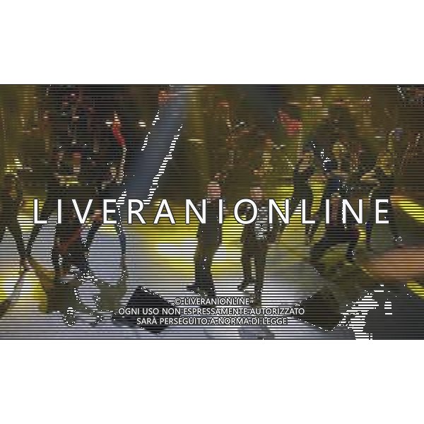 69mo Festival della Canzone Italiana Sanremo 2019 - Quinta Serata Sanremo (Imperia) - 09.02.2019 Nella Foto: Eros Ramazzotti Luis Fonsi /Ph.Vitez-Ag. Aldo Liverani