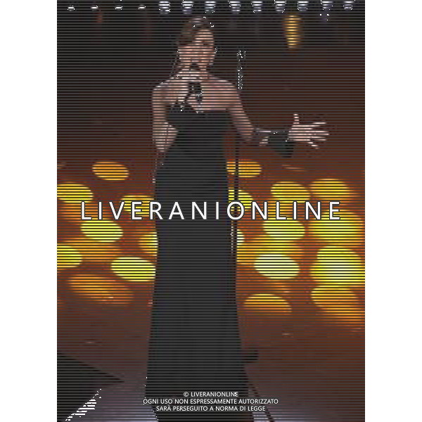 69mo Festival della Canzone Italiana Sanremo 2019 - Quinta Serata Sanremo (Imperia) - 09.02.2019 Nella Foto: Virginia Raffaele /Ph.Vitez-Ag. Aldo Liverani