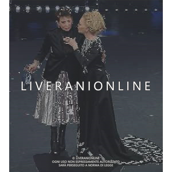 69mo Festival della Canzone Italiana Sanremo 2019 - Quinta Serata Sanremo (Imperia) - 09.02.2019 Nella Foto: Patty Pravo serena dandini /Ph.Vitez-Ag. Aldo Liverani