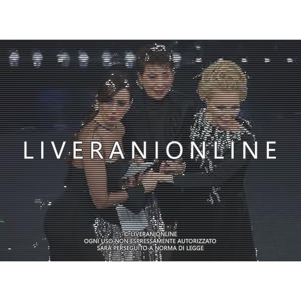69mo Festival della Canzone Italiana Sanremo 2019 - Quinta Serata Sanremo (Imperia) - 09.02.2019 Nella Foto: Patty Pravo serena dandini Virginia Raffaele /Ph.Vitez-Ag. Aldo Liverani