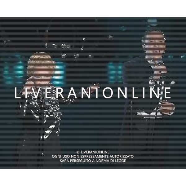 69mo Festival della Canzone Italiana Sanremo 2019 - Quinta Serata Sanremo (Imperia) - 09.02.2019 Nella Foto: Patty Pravo con Briga /Ph.Vitez-Ag. Aldo Liverani