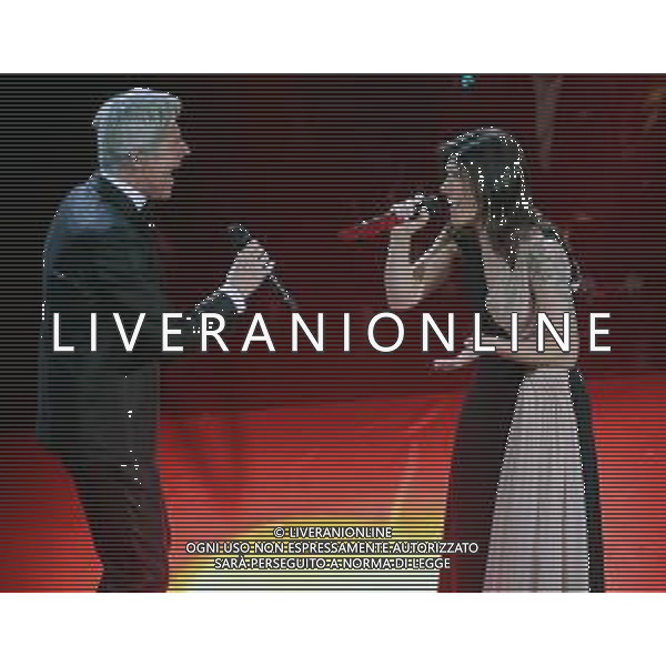 69mo Festival della Canzone Italiana Sanremo 2019 - Quinta Serata Sanremo (Imperia) - 09.02.2019 Nella Foto: Elisa Claudio Baglioni /Ph.Vitez-Ag. Aldo Liverani