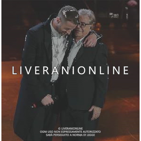 69mo Festival della Canzone Italiana Sanremo 2019 - Quinta Serata Sanremo (Imperia) - 09.02.2019 Nella Foto: Nino D’Angelo e Livio Cori /Ph.Vitez-Ag. Aldo Liverani